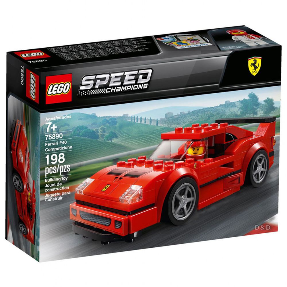 樂高 LEGO - 樂高 SPEED CHAMPION 賽車系列 - Ferrari F40 Competizione 75890-198pcs
