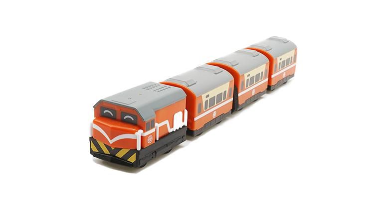 鐵支路模型 - R100(桔)莒光號列車
