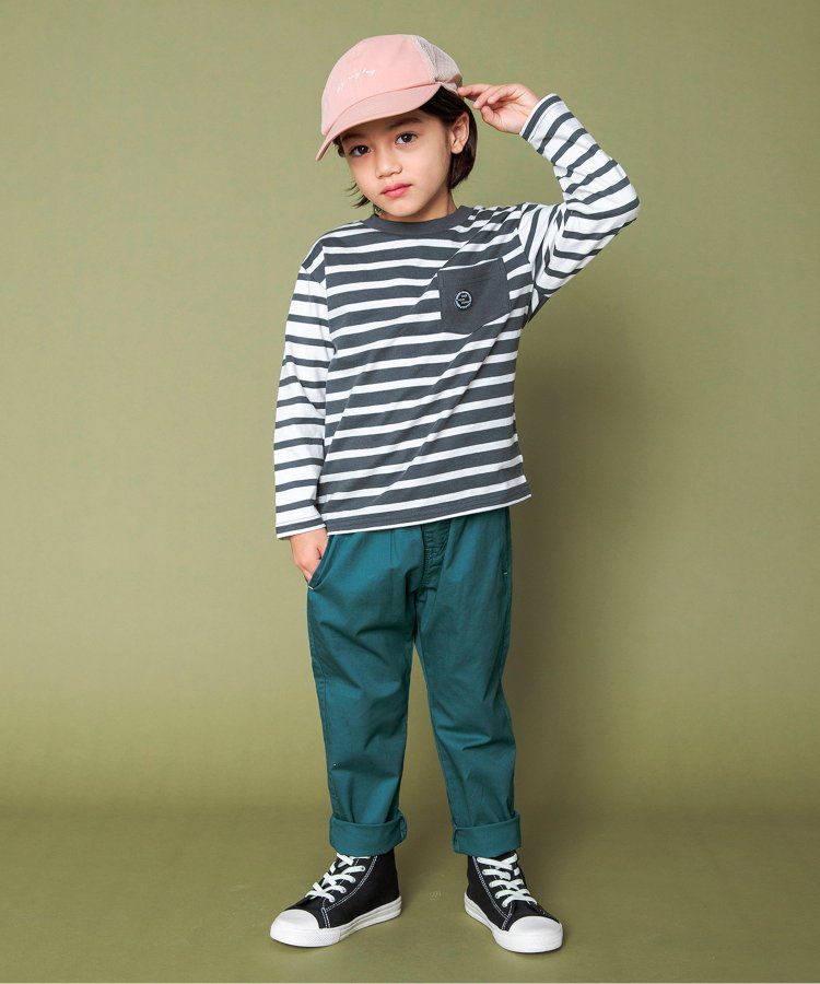 日本 BREEZE - 主角級印花網眼卡車帽-海鷗-綠卡其