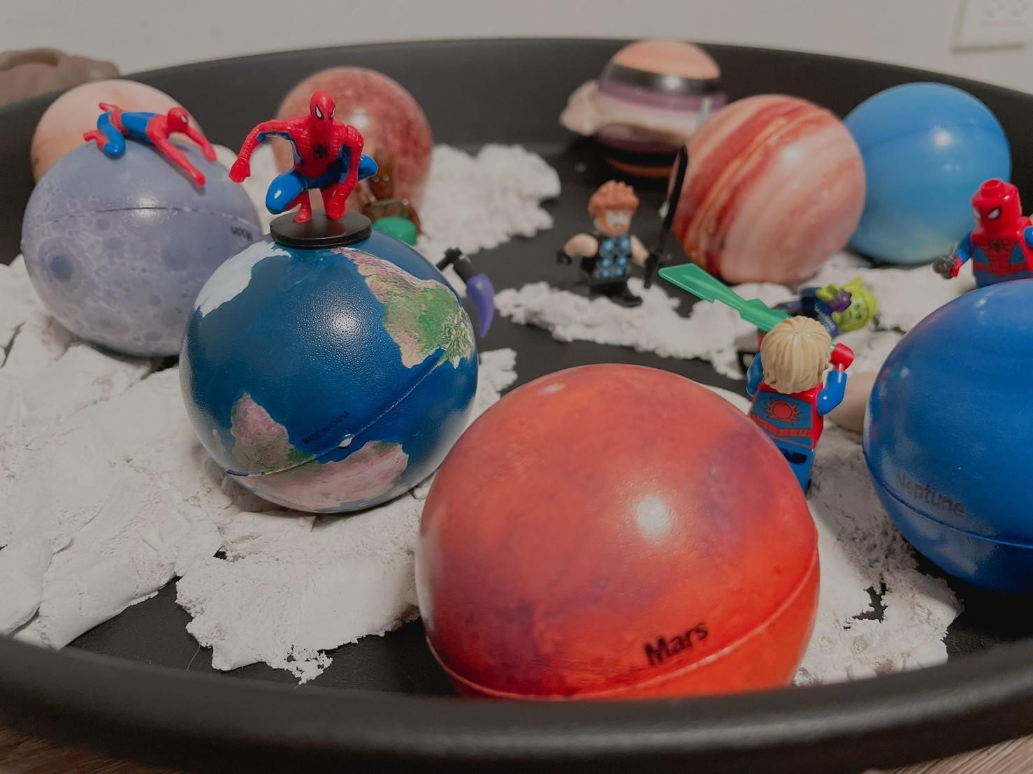 玩玩 Play - 太空系列八大行星彈跳球 (直徑約6.3cm)-9顆/包