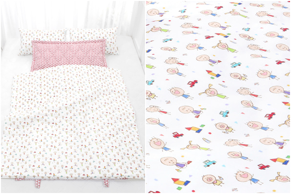 韓國 2cm+透氣乳膠墊睡袋，支撐力UP↑，分散受力保護寶貝脊椎 ♥