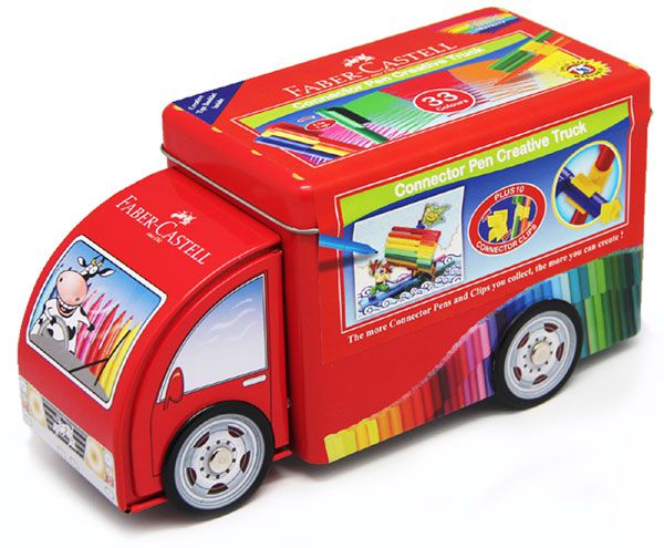 輝柏 FABER-CASTELL - 汽車造型彩色筆(細)-33色