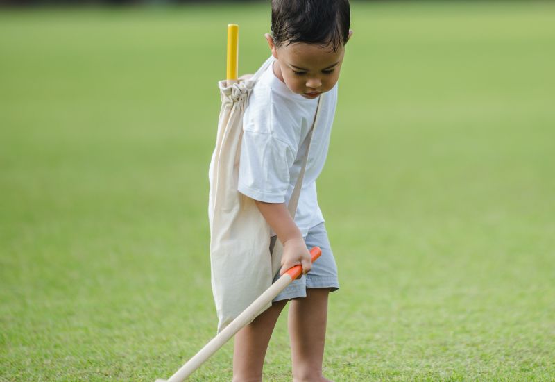 泰國 Plantoys - 經典木作童玩-高爾夫球練習組