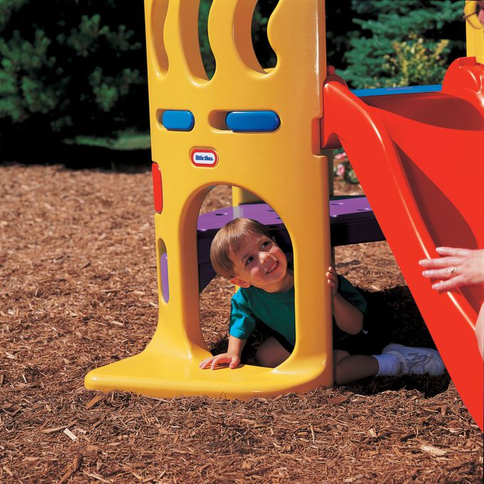 美國 Little Tikes - 快樂滑梯-顏色隨機