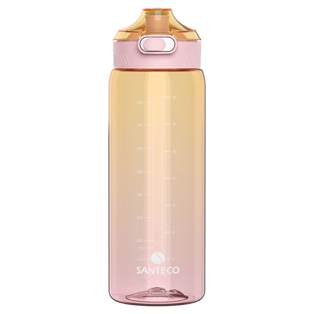 Ibiza Tritan冷水瓶-蜜桃粉(水量刻度)-1000ml