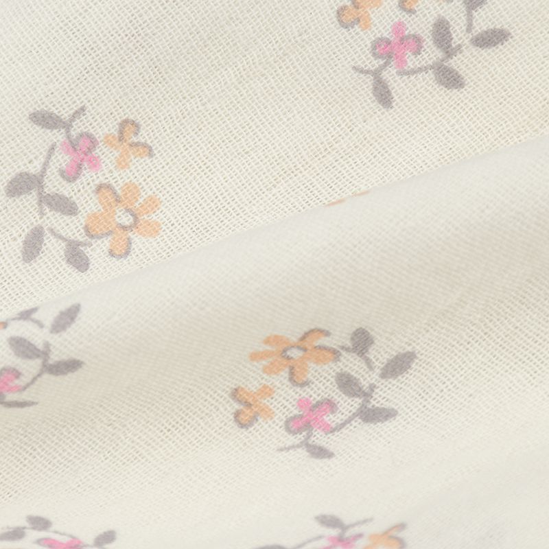 akachan honpo - 包屁衣-穆斯林棉紗 小花-米白色