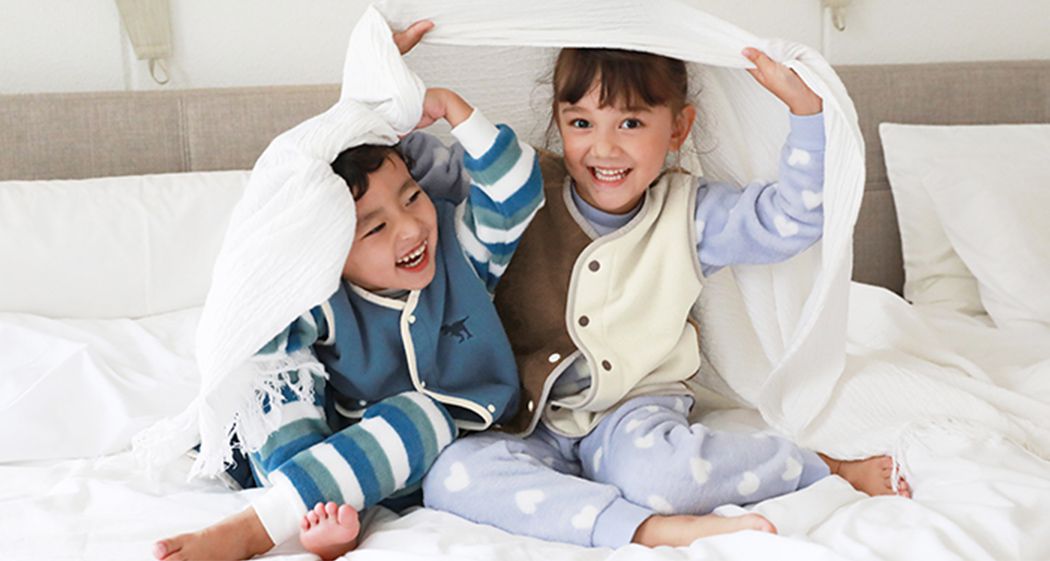 日本 devirock - 刷毛防踢被-星星-水藍 (80-100)