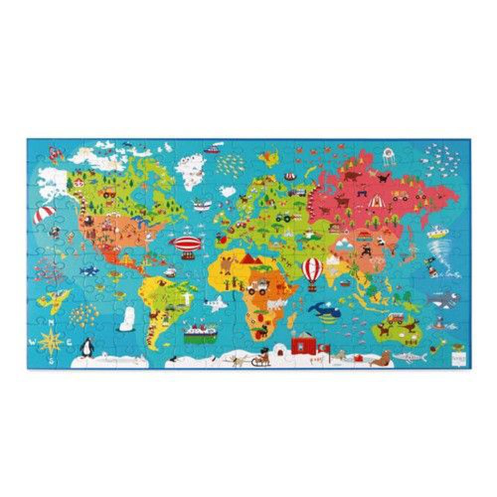 比利時 Scratch - 豪華拼圖-環遊世界-150片