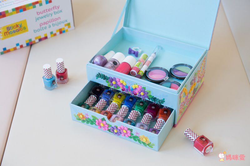 加拿大 Sticky Mosaics - 馬賽克拼貼-珠寶收藏盒-821 pcs