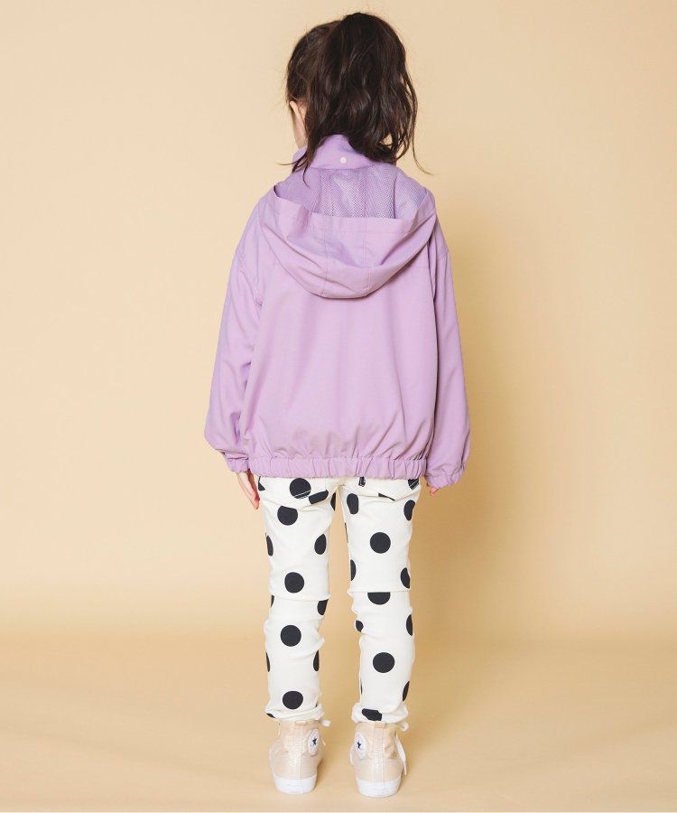 日本 BREEZE - 防潑水繽紛撞色連帽休閒外套-土耳其藍x棕