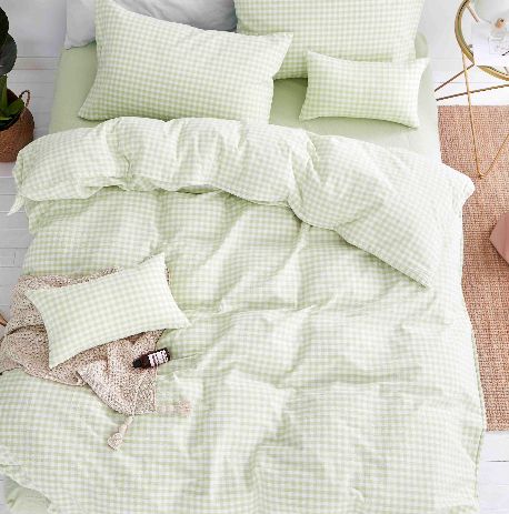 Washcan 瓦士肯水洗棉床包組✿透氣、親膚，水洗棉的細緻呵護～