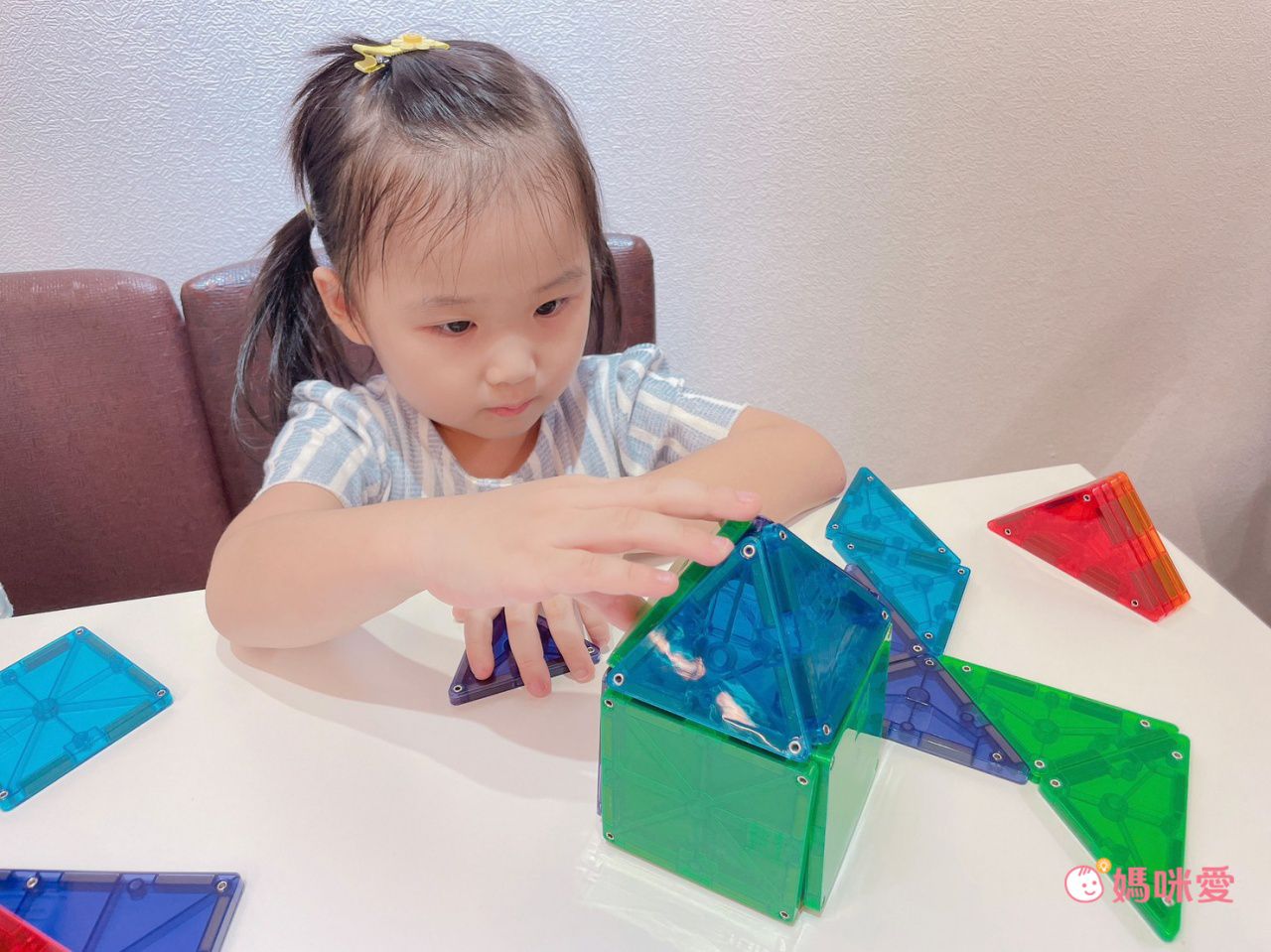 Magna-Tiles® - 冰磚磁力積木16片