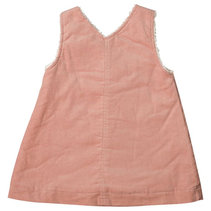 akachan honpo - 背心裙-內裡刷毛-粉紅色