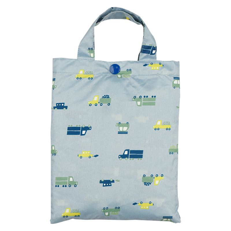 akachan honpo - 雨衣-汽車-淺藍色