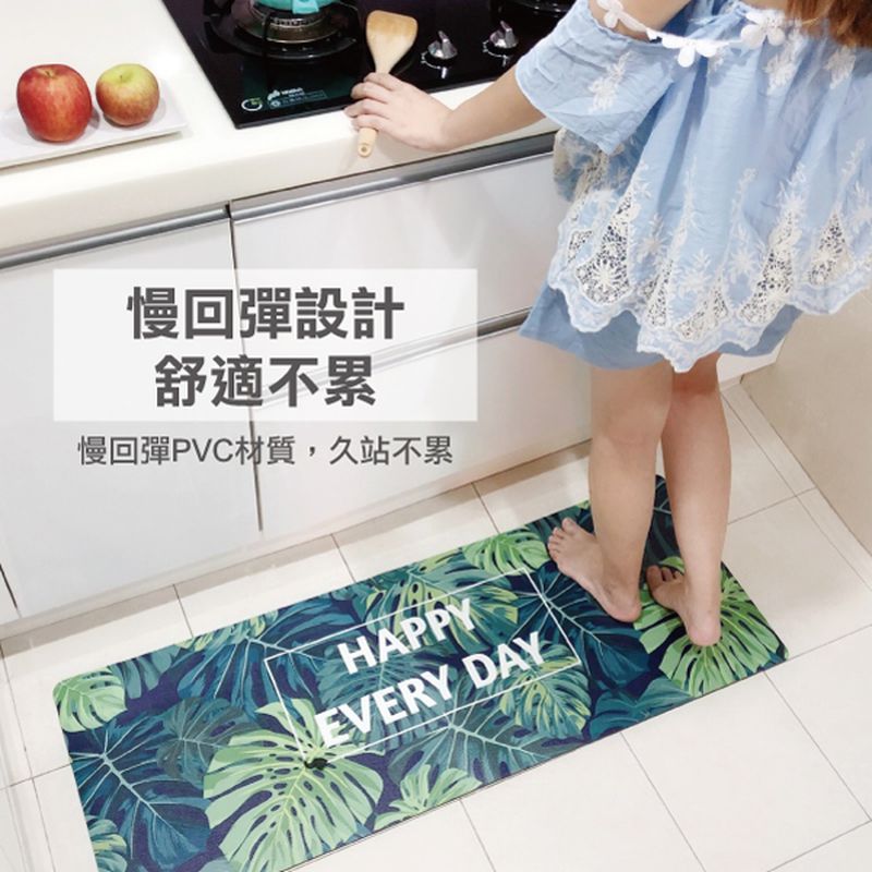 下雨防滑必備！Tromso 居家佈置 廚房防油地墊／腳踏墊/ 珪藻土