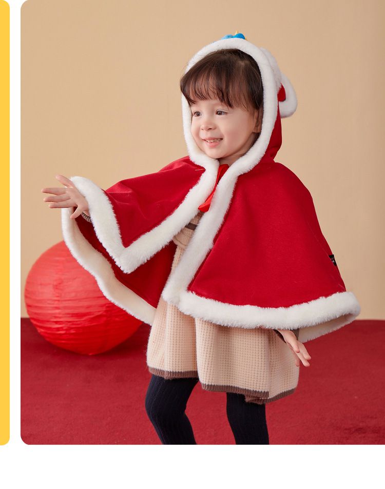 立體老虎頭斗篷