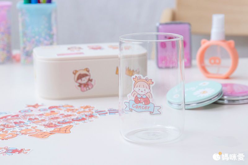 裝飾貼紙/手帳貼紙-可愛女孩-100張/盒裝