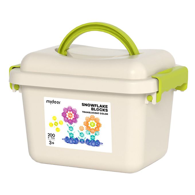 MiDeer - 多彩透光雪花片(200片)