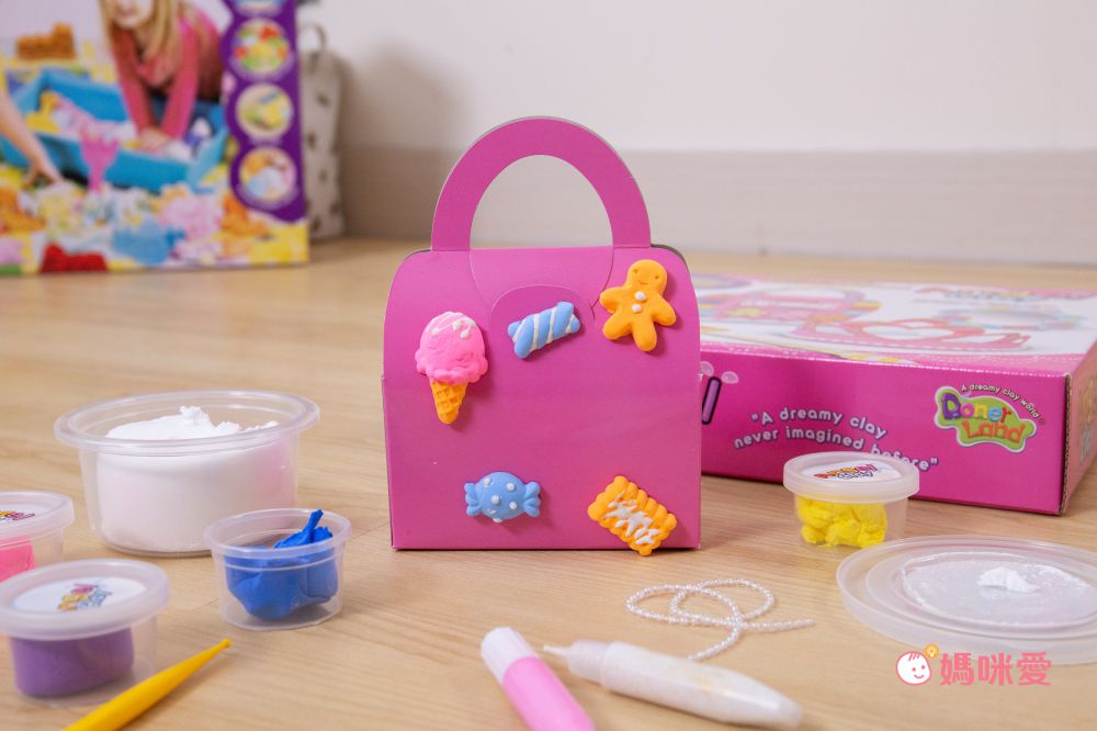 IG爆紅！韓國 Donerland 天使動力沙＆不沾手輕黏土