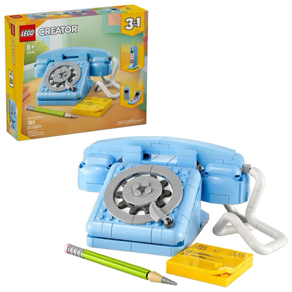 LEGO 31174 復古電話 Retro Telephone