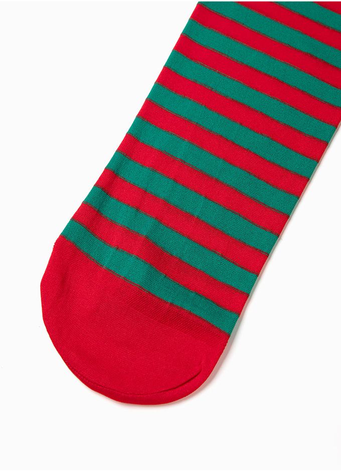 韓國 OZKIZ - (附尖帽,內搭褲)聖誕精靈女孩洋裝