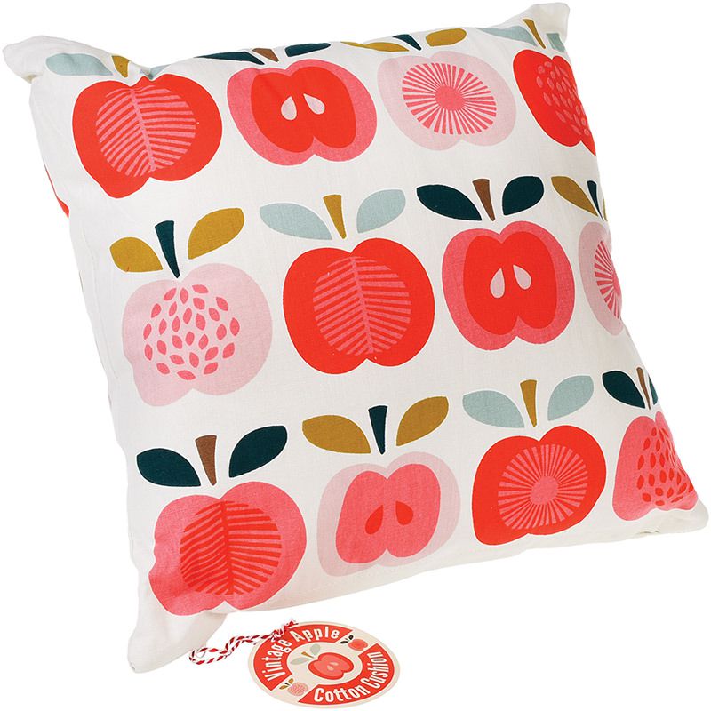 英國 Rex London - 純棉抱枕/靠墊-紅蘋果