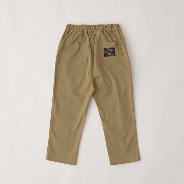 日本 b-ROOM - 帥氣定番色錐形褲-棕卡其