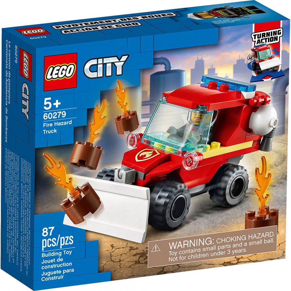 樂高 LEGO - 樂高積木 LEGO《 LT60279 》City 城市系列 - 消防車-87pcs