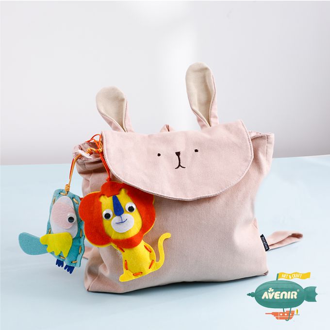 德國 Avenir Kids 艾維尼 - AK-S 穿繩-隨身幸運吊飾-我的隨身幸運吊飾, 動物 (一盒3入)