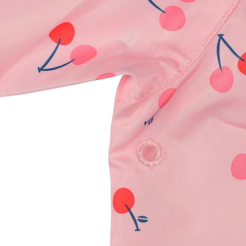 akachan honpo - 強力防潑水雨衣-櫻桃-粉紅色