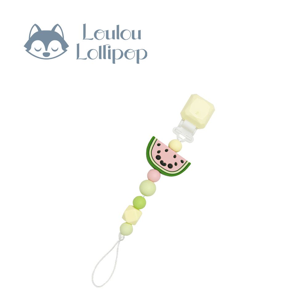 造型奶嘴鍊夾系列 ( 甜心版)-粉嫩西瓜