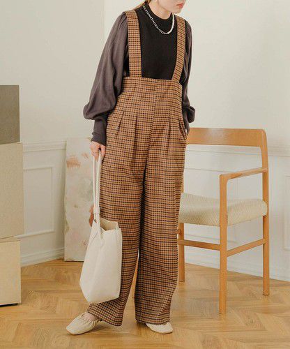 日本 Bou Jeloud - 細針織拼接泡泡袖上衣-淺卡其