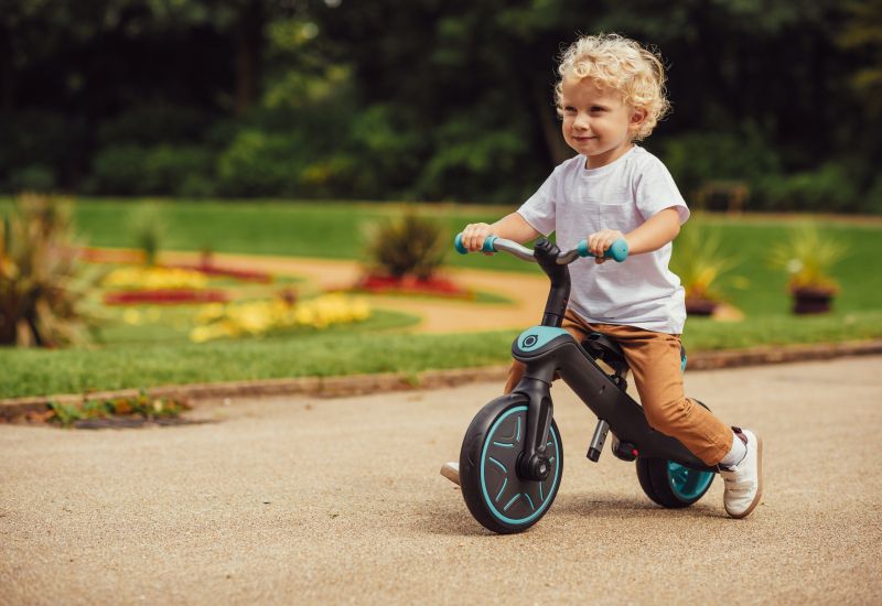 法國 GLOBBER - 4合1多功能3輪推車-湖水藍