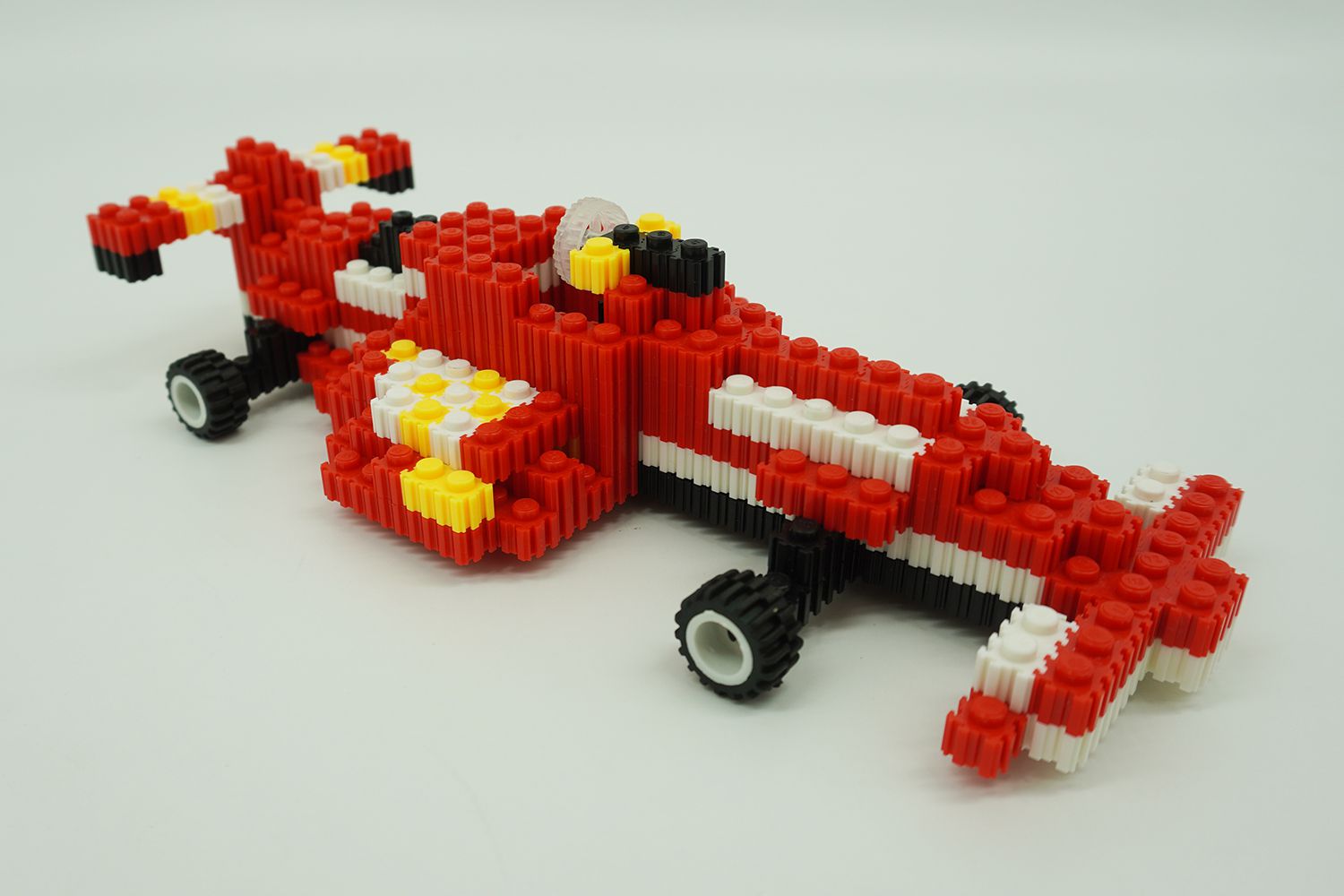 韓國 Color Story - 免燙拼豆包-3D立體紅色F1賽車(10mm)