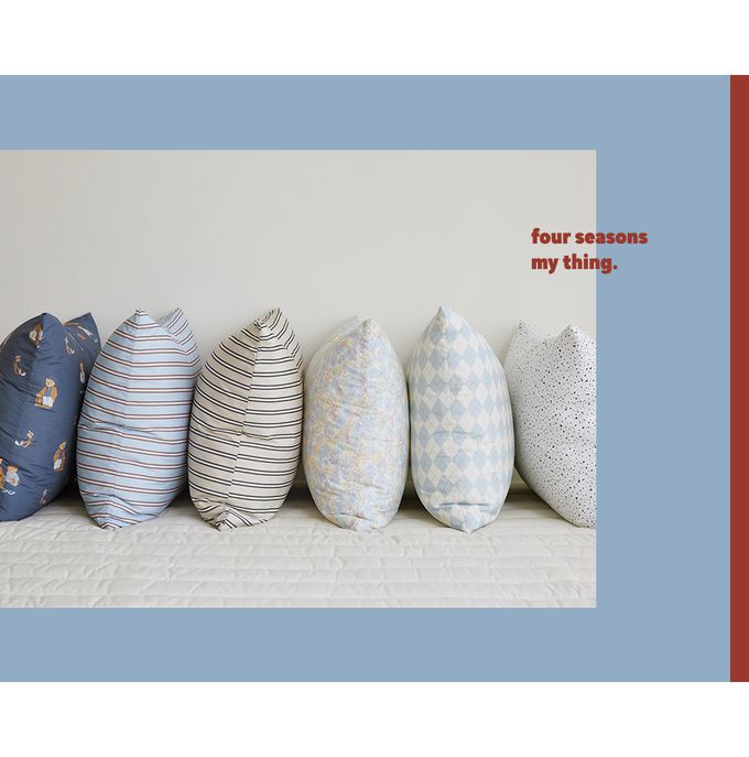 韓國 Maatila - M2全方位抗菌防蟎枕套-復古花紋 (50X70cm)