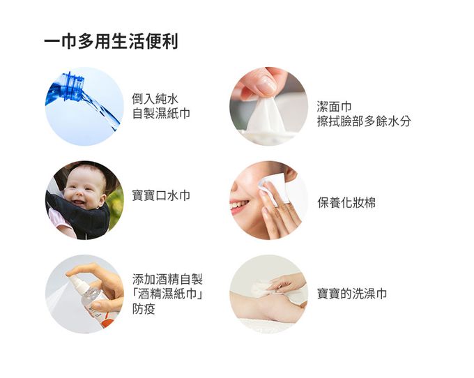 MOTHER-K - 乾濕紙巾入門組