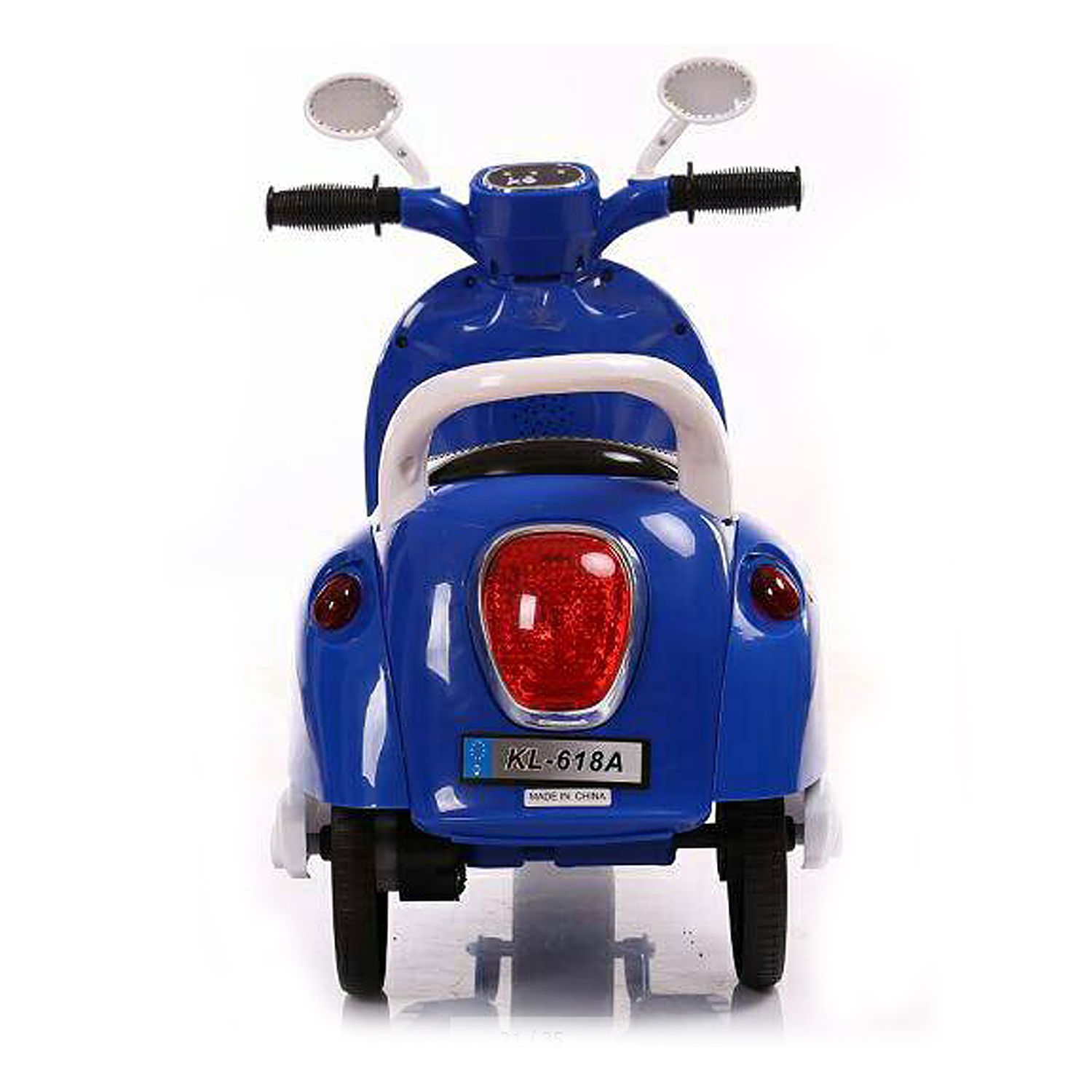 親親 Ching Ching - 英倫學院風 電動摩托車-寶石藍色