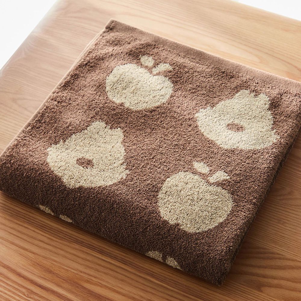 日本千趣會 - 迪士尼 長毛巾三件組-奇奇蒂蒂-咖 (34x75cm)