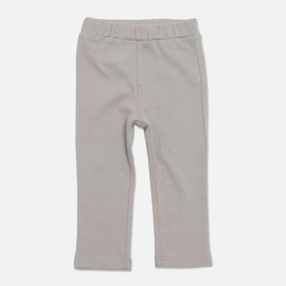 品牌熱銷 百搭彈力伸縮長褲-淺灰