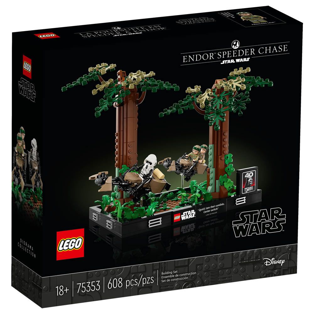 樂高 LEGO - 樂高積木LEGO《 LT75353 》STAR WARS™ 星際大戰系列 - Endor Speeder Chase Diorama