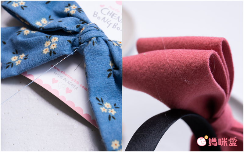 韓國 Chenny Bong Bong - (顏色隨機)迷你蝴蝶結小抓夾-9入組