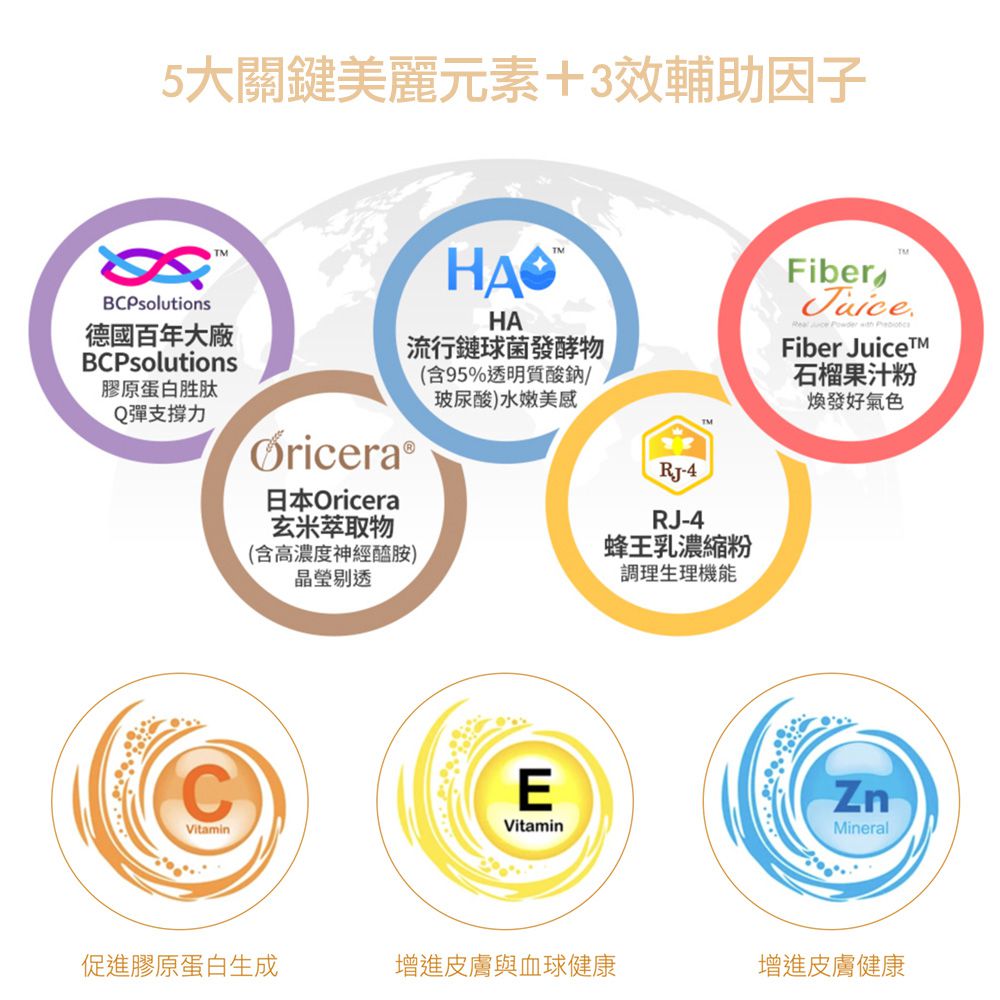 極妍蜂王乳膠原蛋白粉包-(22包/盒，共2盒)