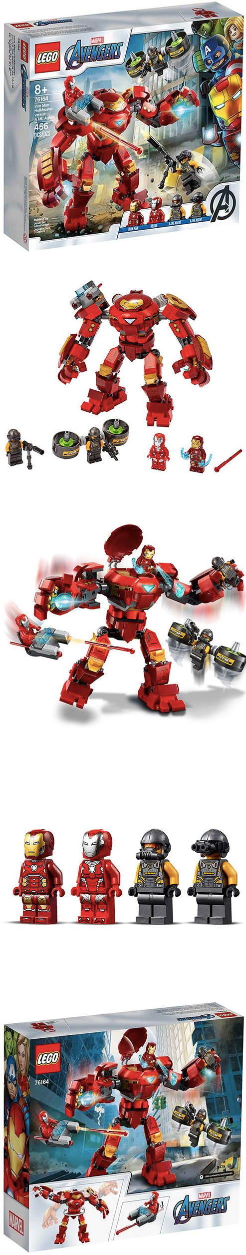 樂高 LEGO - 樂高積木 LEGO《 LT76164 》SUPER HEROES 超級英雄系列 - Iron Man Hulkbuster versus A.I.M. Agent-456pcs