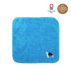 TOWEL COMPANY - HAIMEN刺繡小毛巾-海洋系列 aquarium life(日本今治)-海龜(See Turtle)