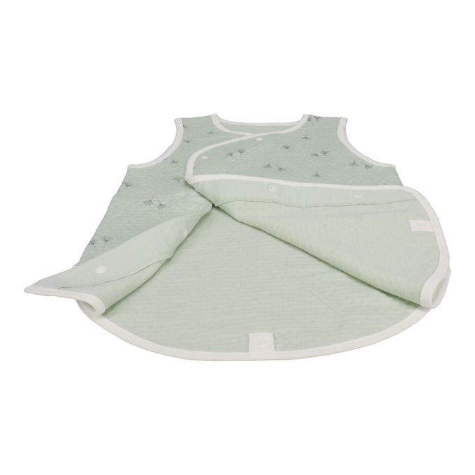 akachan honpo - 頂級合身防踢被-淺綠色 (60~70cm)