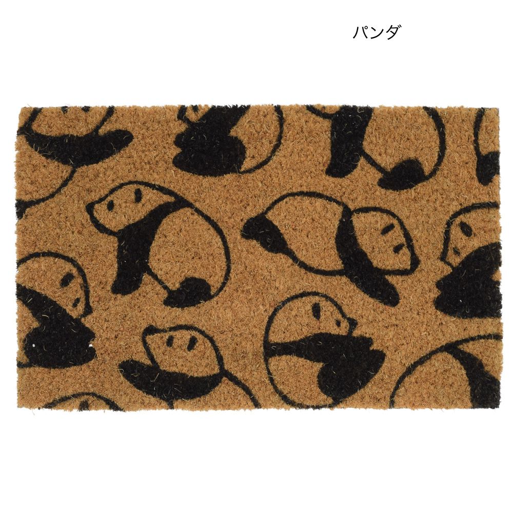 日本 TOMO - 椰子纖維去污泥玄關腳踏墊-刺蝟 (25×40cm)