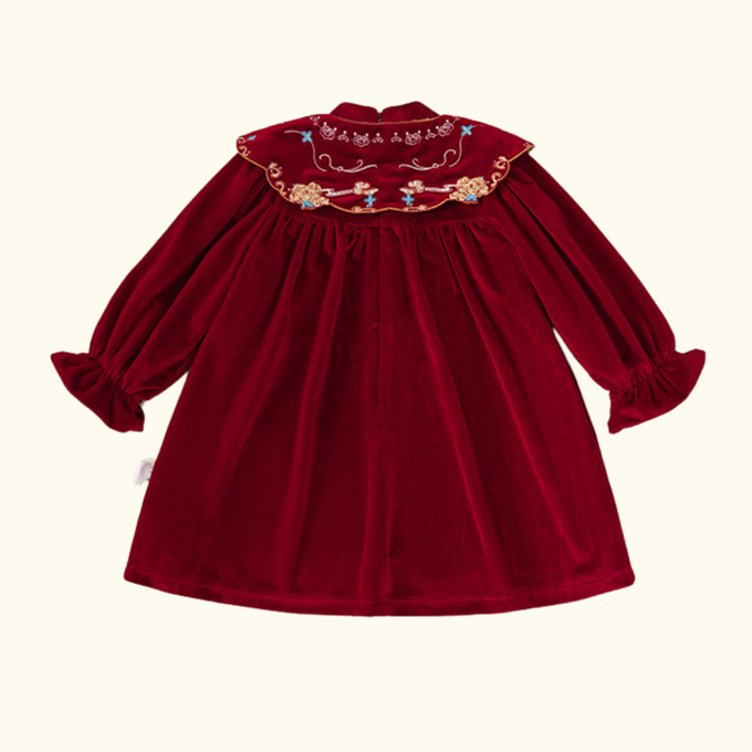 拜年服 拜年洋裝 紅色洋裝 