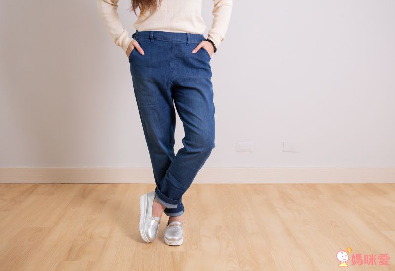 日本 zootie - Air Pants 輕薄彈性男友風寬鬆長褲-黑