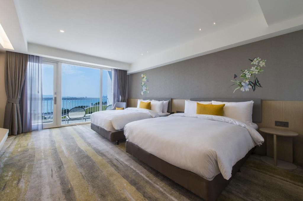 淡水河景第一排【將捷金鬱金香酒店】超值家庭專案