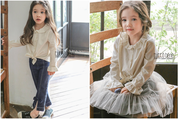 韓劇女主角好感穿搭✿正韓 Tutto Bene 女寶童裝✿